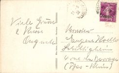 VINTAGE POSTCARD Montauban the Holy Bell-tower of the Church Jacques