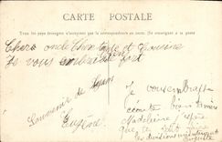 VINTAGE POSTCARD the Jura Touriste the Boards in Mountain Cascades of Langouette