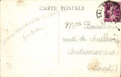 VINTAGE POSTCARD Saline les Bains strong St Andre seen of Strong Belin