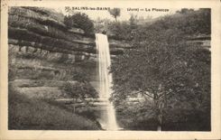 VINTAGE POSTCARD Saline les Bains Pissouze