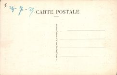 VINTAGE POSTCARD gorges of the Tarn Malene View and perspective of the Falls of Tarn