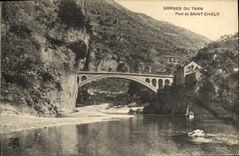 CPA Gorges Du Tarn Pont de Saint Chely