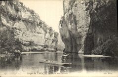 CPA Gorges Du Tarn Le defile des Detroits