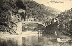 CPA Gorges Du Tarn Pont de Saint Chely