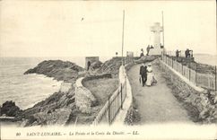 CPA Saint Lunaire La Pointe et la Croix du Decolle