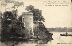 CPA Les Bords du Rance Le chene vert