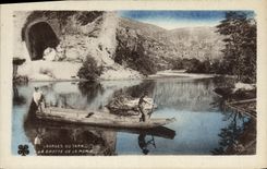 CPA Gorges Du Tarn La grotte de la momie