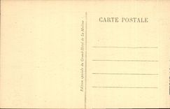 VINTAGE POSTCARD Gorges of the Tarn laces of the road of the Mejean Causse in Malene