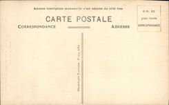 Catedral co de Albi de la POSTAL de la VENDIMIA. Cecile el baldaquín