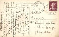 Monumento de Metz de la POSTAL de la VENDIMIA de Militaria melenudo