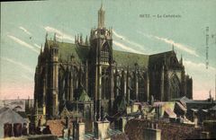 CPA Metz La Cathedrale