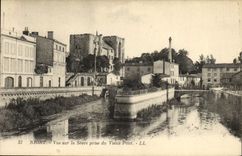 VINTAGE POSTCARD Niort Vue On Separates Taken Of the Old Bridge