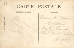 VINTAGE POSTCARD Niort Gate Of the Notre Dame Church