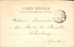 VINTAGE POSTCARD Thouars the Church Holy Medard