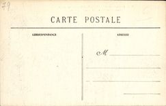 VINTAGE POSTCARD Thouars Church Medard Saint