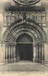 VINTAGE POSTCARD Splendid Thouars Church Holy Medard