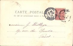 CPA Ruffec Chateau De Verteuil
