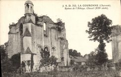 CPA La Couronne Ruines De L'Abbaye Chevet