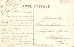 VINTAGE POSTCARD Cognac the Town hall