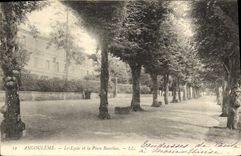 VINTAGE POSTCARD Angouleme the College And the Beaulieu Place
