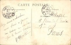 VINTAGE POSTCARD Angouleme Charente With the Port De Lhoumeau