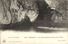 VINTAGE POSTCARD the Batch Illustere Padirac the Whining ones Of the Lake Of the Rain
