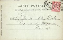 CPA Nimes La Maison Carree Et Le Theatre