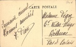 VINTAGE POSTCARD Ales Bridge Of Gard