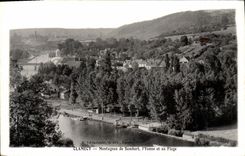 VINTAGE POSTCARD Clamecy Mountains De Sembert Yonne And Its Beach