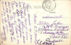 VINTAGE POSTCARD Senan castle De Senan