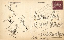 CPA Vezelay Basilique De La Madeleine Le Portail Du Narthex Et La nef