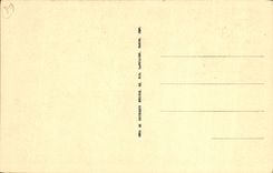 VINTAGE POSTCARD Vezelay Turret Seen Saint Pierre