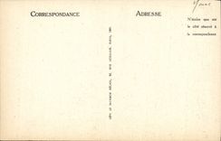 VINTAGE POSTCARD Vezelay Basilique Of the Madeleine Chapiteau Of the Third Holy Pillar Of the Nave Eustace leaves for hunting