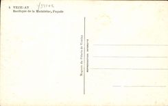 CPA Vezelay Basilique De La Madeleine