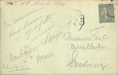 Valle de la POSTAL de la VENDIMIA del primo los sitios pintorescos Avallon una esquina del camino del valle de Pontaubert