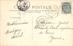 CPA Avallon Vue Prise Du Lion Couche