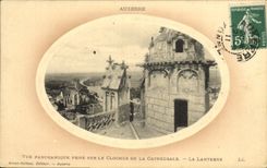 CPA Auxerre Vue Panoramique Prise Sur Le Clocher De La Cathedrale la lanterne