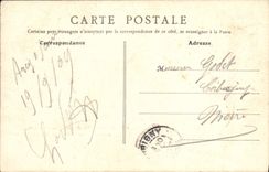 VINTAGE POSTCARD Surroundings D' Holy Arcy On Cure More Entered Of the Tunnel