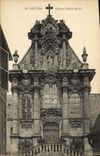 Iglesia Sainte Marie de Nevers de la POSTAL de la VENDIMIA