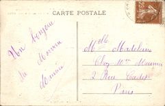 VINTAGE POSTCARD St Honors Les Bains Seen On the Hydropathic establishment And the Park