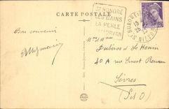 CPA St Honore Les Bains Le Desert Le Pont Roman