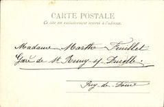 CPA Le Chateau d'Usse