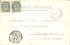 VINTAGE POSTCARD Castle of Custom