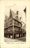 CPA Tours Vieille Maison rue Du Change