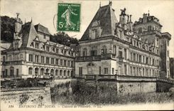 VINTAGE POSTCARD Surroundings Of Tours Castle De Villandry