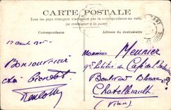 CPA Tours Abside De La Cathedrale