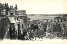 CPA Amboise Le Chateau Et Le Pont