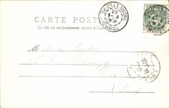 POSTAL Amboise de la VENDIMIA el ataque frontal occidental del castillo