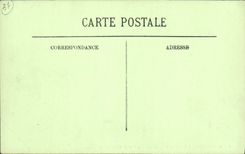 POSTAL Chenonceaux de la VENDIMIA el castillo el ataque frontal occidental