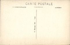 POSTAL Azay de la VENDIMIA el cuarto nacional de Chaetau de la cortina de Louis XIII
